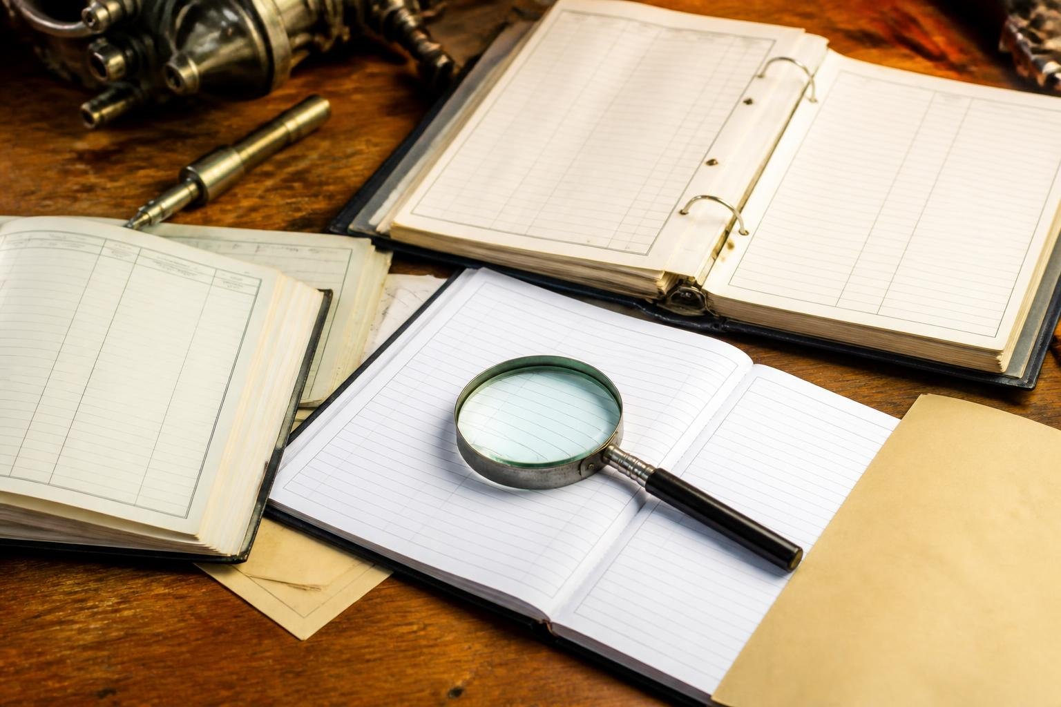 Aircraft records arranged for a pre-buy documentation review