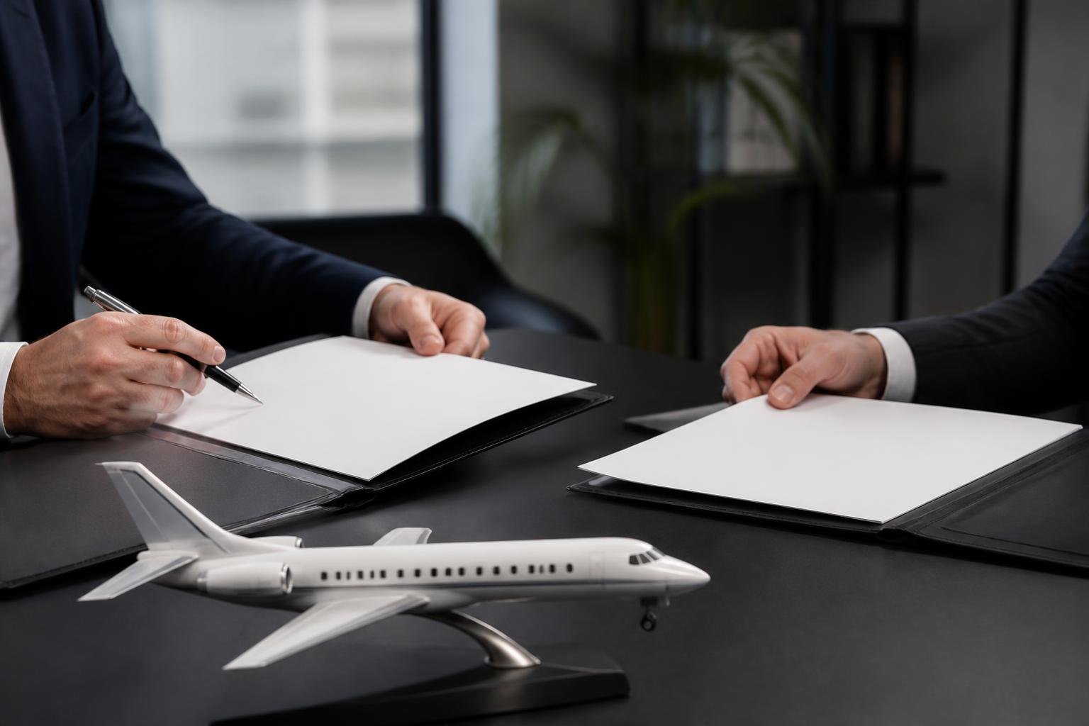 Legal document review for an aircraft ownership transaction
