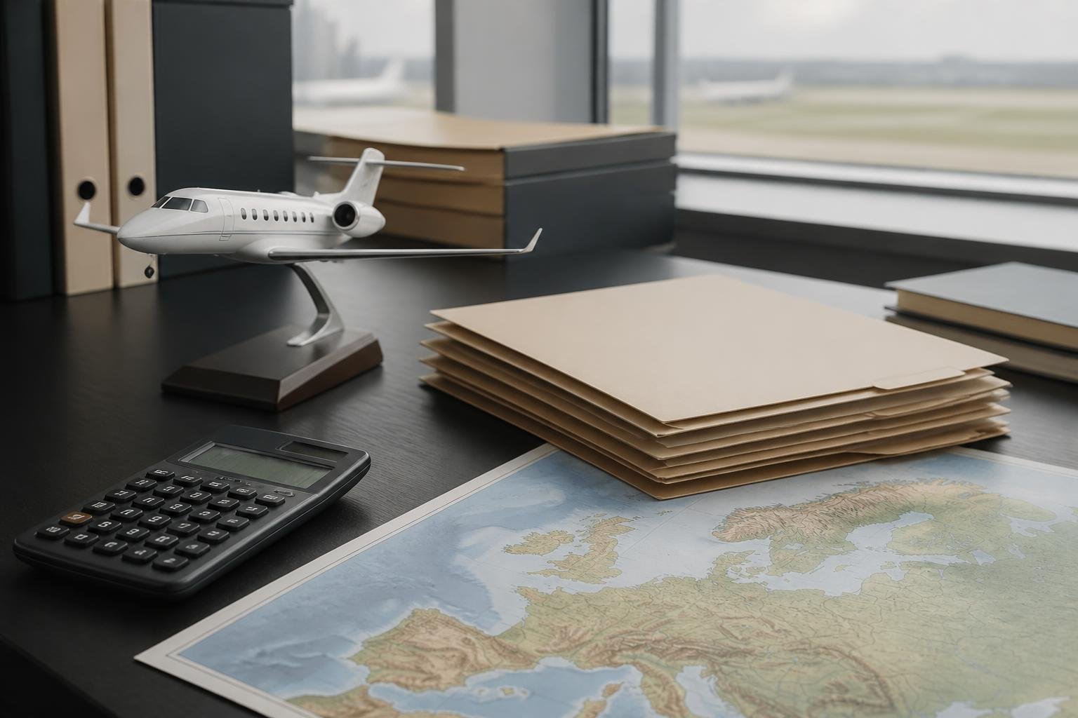 Aircraft purchase paperwork arranged for cross-border tax planning