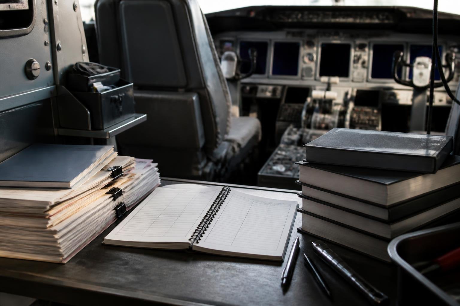 Organized aircraft avionics documentation and maintenance records